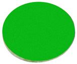 Tinted glass filter, green: POD061924 1/4