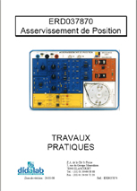 Guide d'utilisation de l'asservissement de position ERD 037 870 1/4