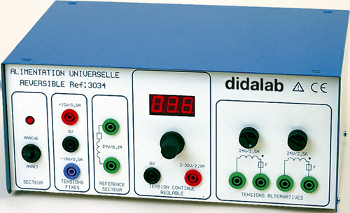 VLV 1-phase supply (+/-15V 500 mAmps, 0/30V 2.5 Amps) - Power supply (ref: EMD030340) 2/4