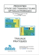 Manuel d'utilisation des modules Transducteurs Optoélectroniques (Ref - PED037900Man) 1/4