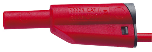 Cordons de scurit 4 mm - Rouge 2/4