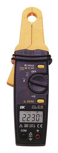 Pince ampèremétrique AC+DC - 100A Avec sortie analogique : PMM062330