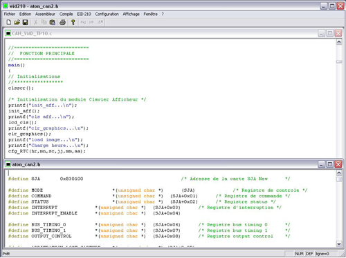 68332 microprocessor/microcontroller - Training board (ref: EID210000) 4/4