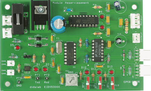 CAN LIN motor speed control - Expansion board (ref: EID052000) 2/4