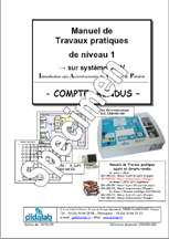 Manuel de Travaux Pratiques, niveau BAC (comptes rendus), régulation de vitesse et position (Réf - ERD05020) 1/4