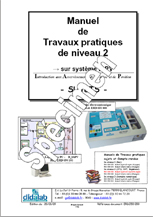 Manuel de Travaux Pratiques, niveau BAC + 2, (sujets), asservissement de vitesse et position  (Réf - ERD050050) 1/4