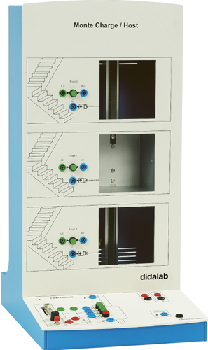 3-level hoist (21 ON/OFF Inputs/Outputs) - Training bench (ref: ESD250000) 2/4