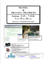 Manuel de Travaux Pratiques, (sujets et comptes rendus), gestion d'un essuie glace, régulation de vitesse moteur par Réseau Local Industriel, RLI, (Réf - EID057040) 1/4