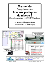 Manuel de Travaux Pratiques, Niveau STS, DUT, ingnieurs, (compte rendus), asservissements de position dans le domaine continu (Rf - ERD150040) 1/4