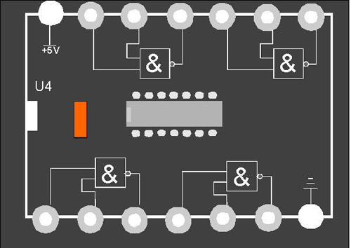 Etude de la logique combinatoire cble 4/4