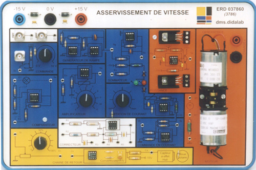 Speed servo-control - Training module (ref: ERD037860) 3/4