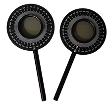 Pair of polarizing filters, didaFirst 1/4