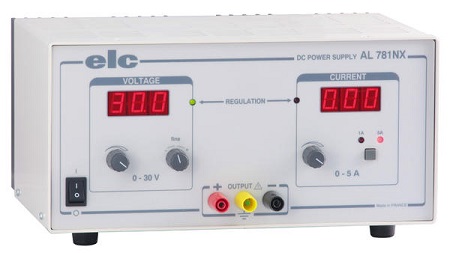 Power supply, 0-30 V ; 0-5 A 2/4