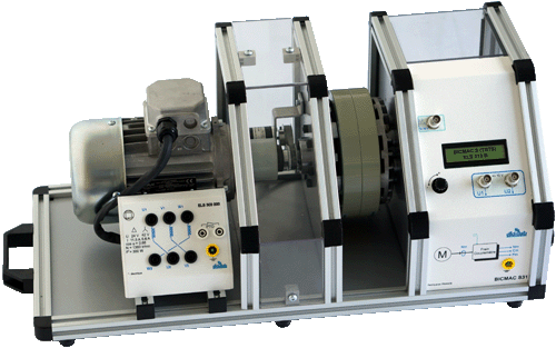 BICMAC-S300 Instrumented load bench for AC or DC machines - Motor/Load bench 2/4