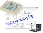 Real-time DSP signal processing, rapid prototyping, graphical compiler - Training module (ref: ETD410000) 1/4