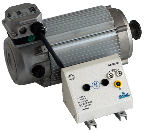 300-W / 48-Vdc motor with permanent excitation, ref: ELS302000) 2/4