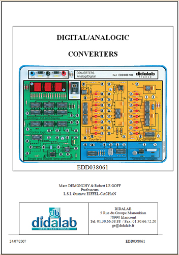 Digital-to-Analog Converters - User manual (ref: EDD038061) 2/4