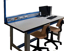 Table for technical laboratories, ref EMO100000 1/4