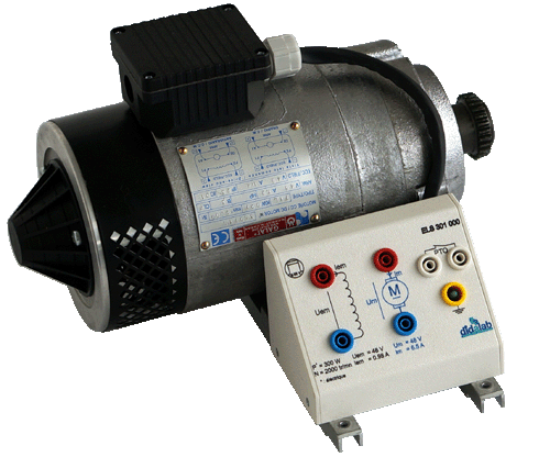 300-W / 48-Vdc motor with separate excitation, ref: ELS301000 2/4