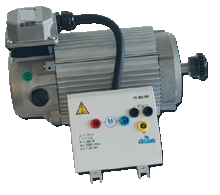 300-W / 170 Vdc motor with permanent excitation, ref EL302000 1/4