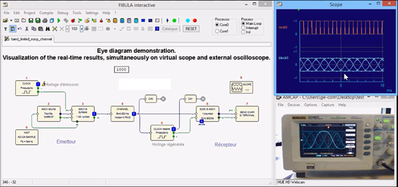 Real-time DSP signal processing, rapid prototyping, graphical compiler - Training module (ref: ETD410000) 4/4