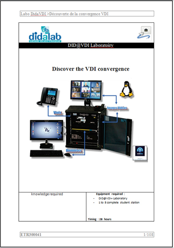 Discovery of VDI convergence - Practical works (ref: ETR340041) 2/4