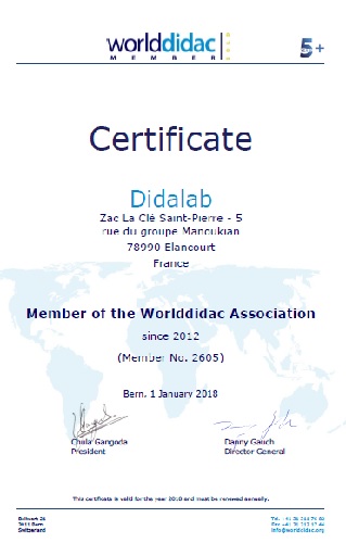 DIDALAB, member of WORLDDIDAC
