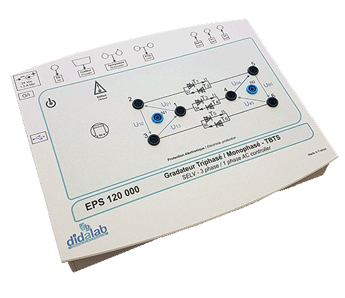 SELV 150/300W 1-/3-phase AC regulator - Training module (ref: EPS120000) 2/4