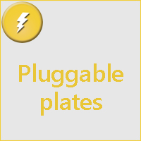 Pluggable plates