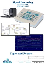 Real-time DSP signal processing, level IV/V CITE (higher education) - Practical works manual (ref: ETD410041) 1/4