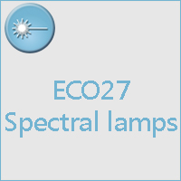 Spectral lamp E27