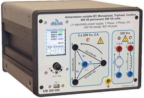 300-W Power supply, 3-phase AC, DC, Low Voltage 2/4