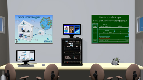 Discovery of Voice Data Image (VDI) convergence & network architecture - Laboratory (ref: ETR300STID2D) 3/4