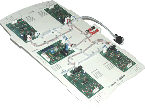 Light control through CAN network  - Training unit (ref: CAN01A) 2/4