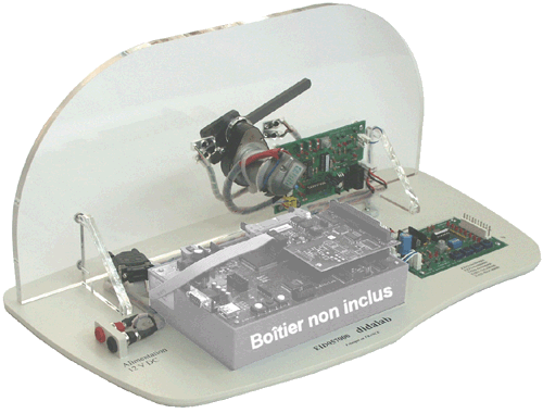 Motor speed control (windscreen wiper) through CAN network - Training unit (ref: CAN01B) 2/4