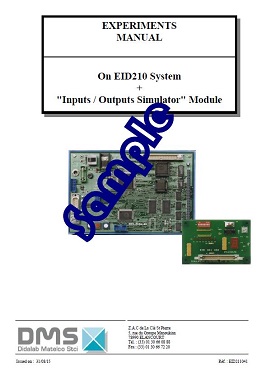 Inputs/Outputs simulator (with EID210) - Practical works manual (ref: EID211041) 2/4