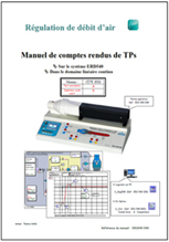 Manuel comptes rendus, débit d?air dans le domaine continu, Niv. IV/V CITE 2011 (Ref : ERD540040) 1/4