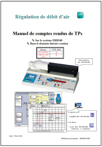 Manuel comptes rendus, débit d?air dans le domaine continu, Niv. IV/V CITE 2011 (Ref : ERD540040) 2/4