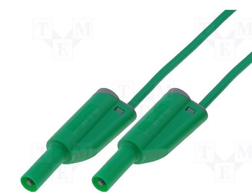 Cordons de scurit 4 mm - Vert 2/4