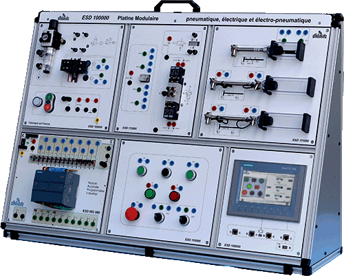 Banc Modulaire Automatis aux technologies pneumatiques, lectriques, lectropneumatique 1/4