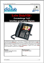 Manuel de Travaux Pratiques : Paramétrage VoIP via interface graphique Digium (RéF : ETR400020) 1/4