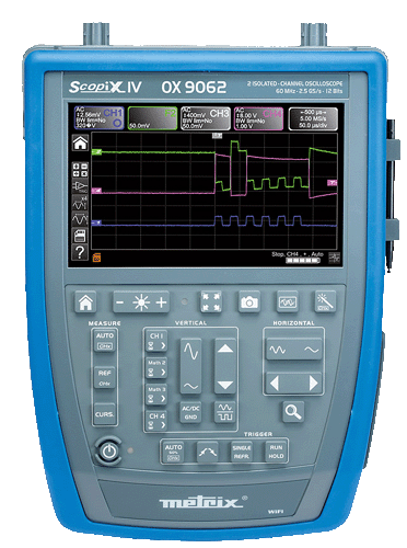 Oscilloscope numrique 2 x 60 MHz  entres diffrentielles (Rf : EMD022020) 1/4