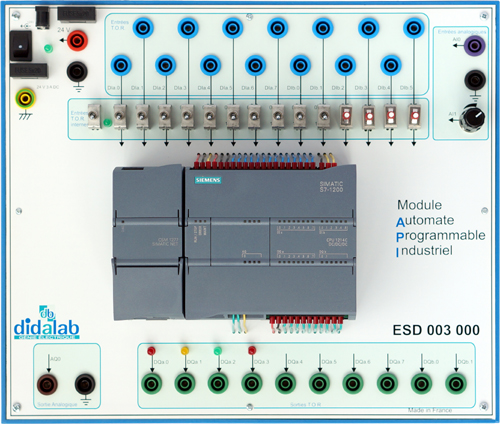 Automate Programmable Industriel Didactis API Siemens 3/4