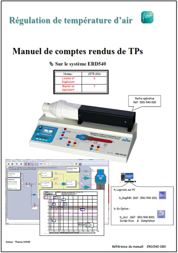 Manuel comptes rendus, température d?air, Niv. VI/VII CITE 2011 (Ref : ERD540080) 2/4