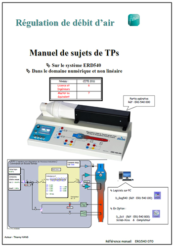 Manuel sujets, débit d'air numérique et non linéaire, Niv. IV/V CITE 2011 (Ref : ERD540070) 2/4