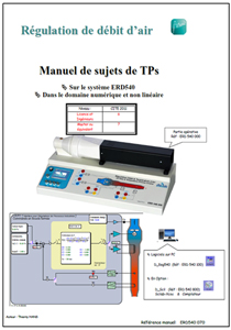 Manuel sujets, débit d'air numérique et non linéaire, Niv. IV/V CITE 2011 (Ref : ERD540070) 1/4