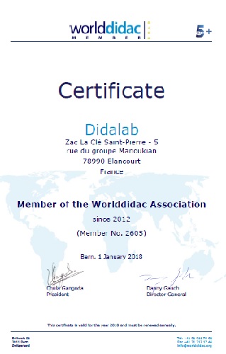 Didalab, membre de Worlddidac