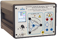 Alimentation BT 450 VA, Monophase, Triphase, Continue 1/4