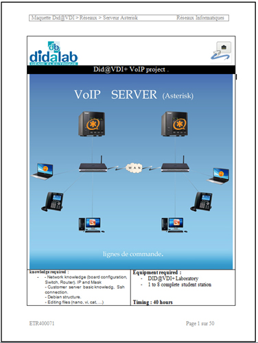 VoIP Server writing in command line, (Ref : ETR400071) 2/4