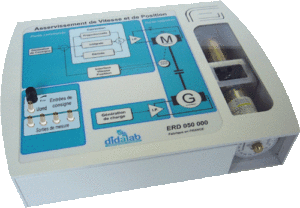 Study of speed/position servo-systems - Training module (ref: ERD050000)